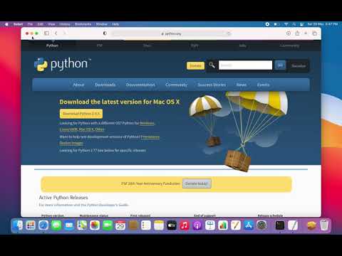 Install And Run Basic Python On Mac Terminal Hello World Python Basics