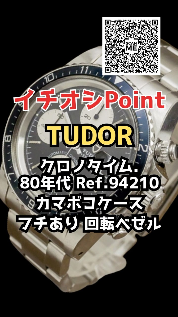 RG-2855| チュードル クロノタイム Ref.94210 カマボコケース ブラック 