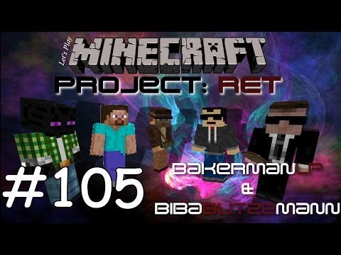 Minecraft Technik SMP - Projekt RET - S03E105 - Erntemaschine Butze Edition [deutsch]