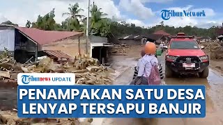 Penampakan Kampung Jorong Subarang Aia, Agam Lenyap Tersapu Banjir, Tak Ada Jejak Rumah dan Pagar
