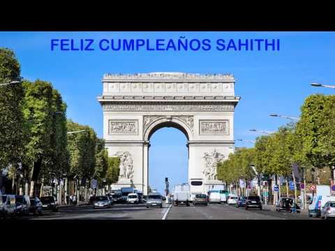 Sahithi   Landmarks & Lugares Famosos - Happy Birthday