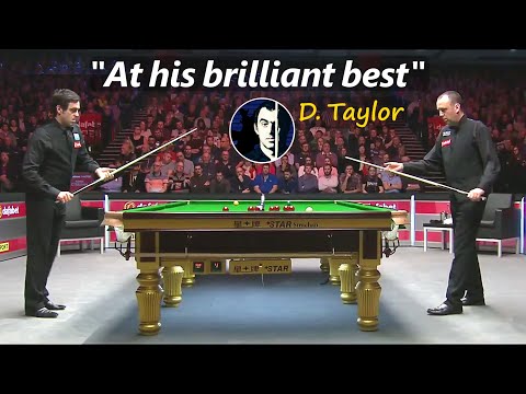 "Such a quick brain," S. Davis | Ronnie O'Sullivan vs Mark Williams | 2016 Masters L16