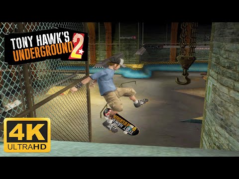 Tony Hawk's Underground 2 (2004) Remastered 4K 60FPS Full Game Playthrough No Commentary