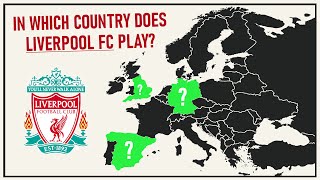 GUESS ON THE MAP #1: Where Do These Clubs Play? Liverpool, Ajax, Dortmund,... (Football Quiz)