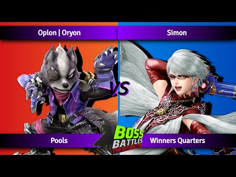 Oplon | Oryon (Wolf) vs Simon (Bayonetta) - Winners Quarters Pools - BOSS BATTLES: TR