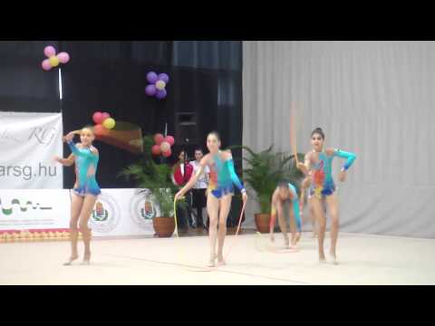 Junior group BULGARIA 5rope  Óbuda cup 2011.05.14.