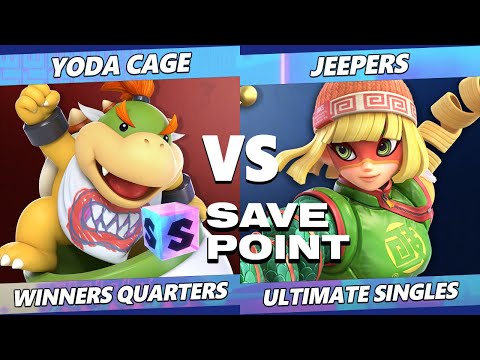 Save Point 2 Winners Quarters - Yoda Cage (Bowser Jr.) Vs. Jeepers (Min Min) SSBU Ultimate