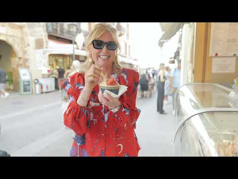 Anthea Turner at the Mistral Singles in Crete