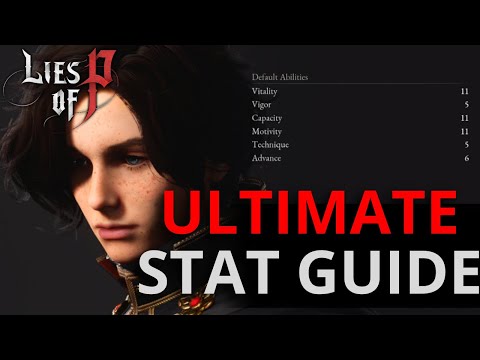 Lies Of P Ultimate Stat Guide (with soft caps/hard caps)