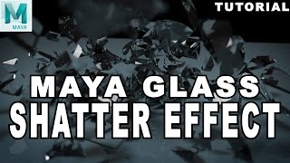 Maya Tutorial: Glass Shatter Effect
