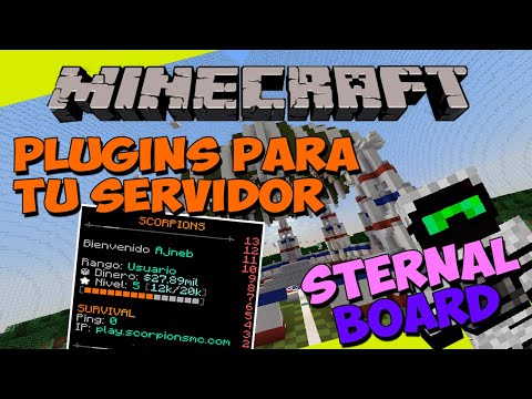 Ajneb97 - PLUGINS for your Minecraft SERVER - STERNALBOARD (Animated Scoreboard!)
