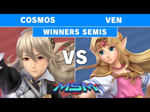 MSM Online 15 - Cosmos (Corrin) Vs Sugoi | Ven (Zelda) Winners Semis - Smash Ultimate