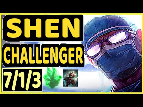 REVENGE (SHEN) - 7/1/3 KDA CHALLENGER GAMEPLAY - NA