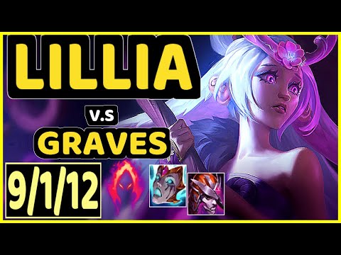 LUROX (LILLIA) vs GRAVES - 9/1/12 KDA JUNGLE GAMEPLAY - EUW Ranked GRANDMASTER