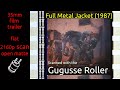 Full Metal Jacket 1987 35mm Film Trailer Flat Open Matte 2160p