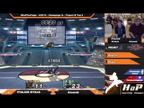 [End the Paign] ITALIAN N1NJA (Link) vs. Atomsk (Wolf) PM Top 8