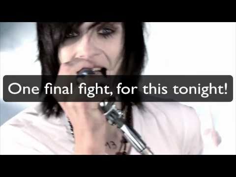Black Veil Brides - Knives and Pens HD [LYRICS + V