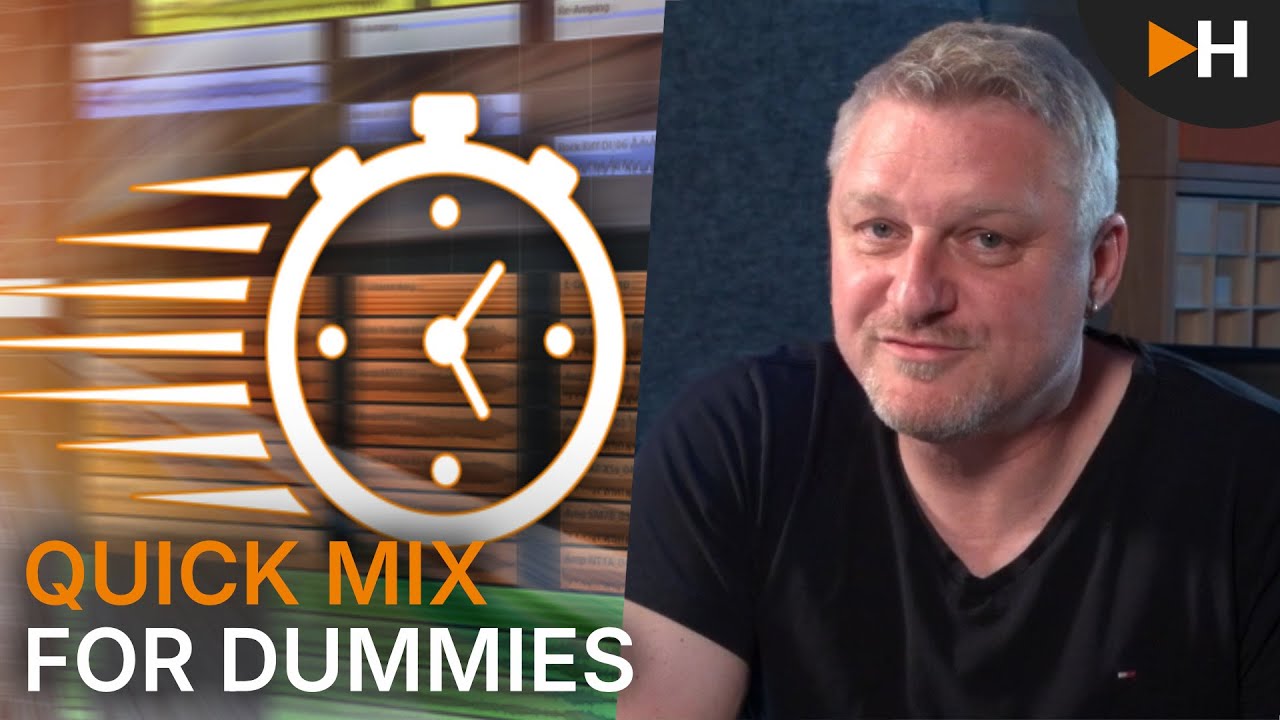 Quick Mix for Dummies | HOFA-College Livestream