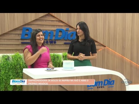 Empreendedora de bolos se inspira na avó e abre o próprio negócio 26 07 2022