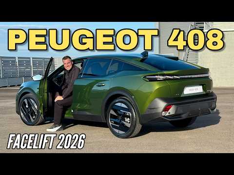 PEUGEOT 408 FACELIFT 2026: Hybrid | Plug-in | Elektro | Erster Check | Review