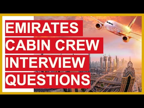 EMIRATES CABIN CREW Interview Questions and Answers! (How To PASS Emirates Final INTERVIEW!)