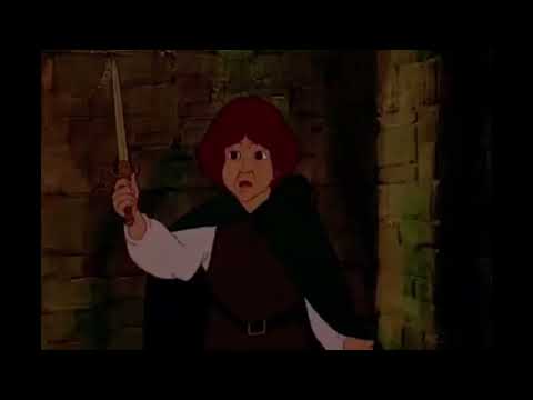 Lord of the rings 1978 Gandalf faces balrog (Durin’s bane)