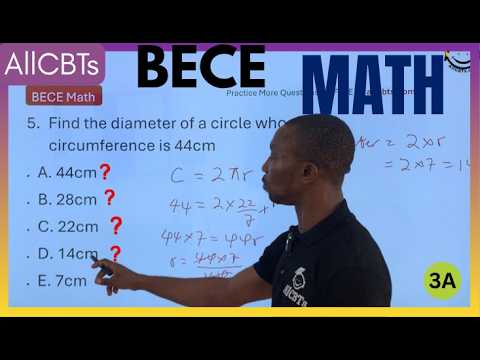 BECE Maths Theory Questions (Part B) | Junior WAEC 2026