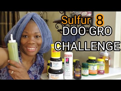SULFUR 8 /DOO GRO HAIR VITALIZER / 30 DAY CHALLENGE