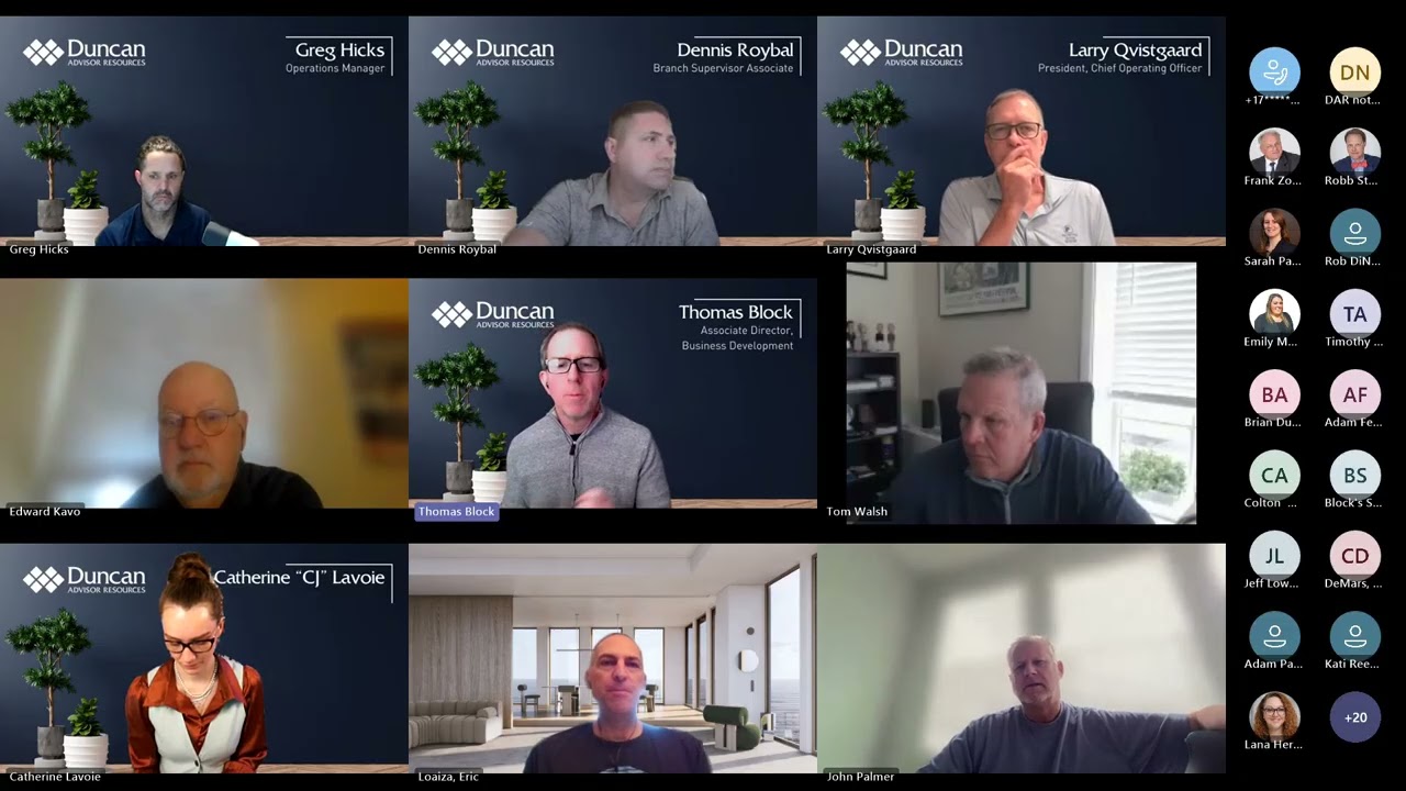 03/25/26 Compliance: Admin & Solo Call, Annual Letter Mailing; Business: A Greg Hicks Tech Tip, Pershing Users - One Time Passcode Update; Presentation: Road to Innovate: TruChoice with Chris