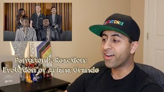 Pentatonix Reaction Video: &quot;Evolution of Ariana Grande&quot;