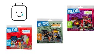NEW! BLDR ACCESSORY PACKS #BLDR #lego #toys 