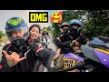 Finally Iss Ladki Ke Sath Hayabusa Pr Superbike Ride Ho Gayi Ladakh Ride Pr 👩‍❤️‍👨 Ep3