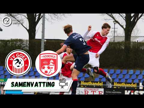 🙌 GOES DOORBREEKT NEGATIEVE REEKS MET CRUCIALE ZEGE 📈 | Samenvatting: GOES - Noordwijk ⚽