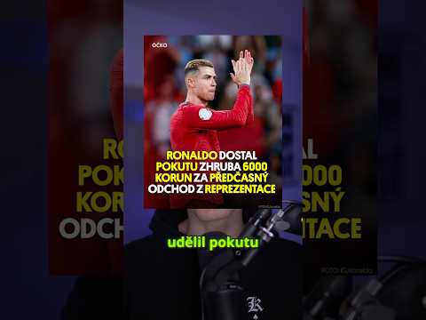 Ronaldo Dostal Pokutu! 😱🤣