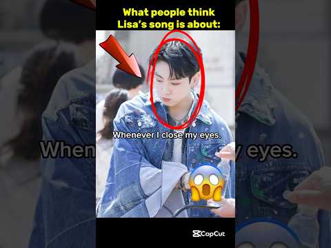 Lisa and JK ❌ This is about Lisa ✅  #blackpink #bts #lisa #jungkook #alterego #dream