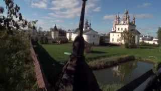 preview picture of video 'Uriev Polski (Vladimir region - Russia) - video fragments from hexacopter from multicopter.ru'