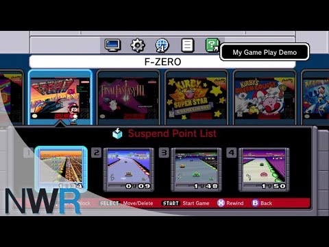 SNES Classic: Menu First Look