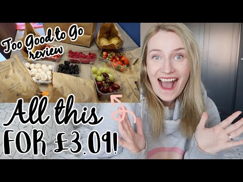 TOO GOOD TO GO APP REVIEW | WHAT'S IN A MORRISONS MAGIC BAG?