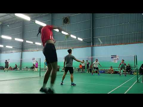 Badminton Double Sparring Session -  Alif Hakimi / Tawfik Harris vs Haziq Othman / Irwan Zekry
