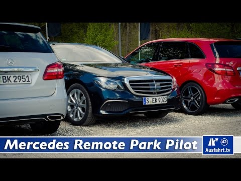 2016 Mercedes-Benz E-Klasse (W213) - Assistenzsysteme Remote Park-Pilot und NFC