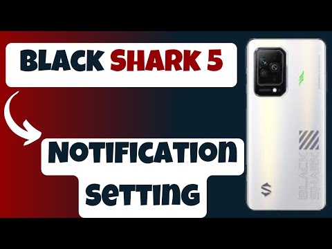Black Shark 5 Lock Screen Notifications Settings || Hide Notification content