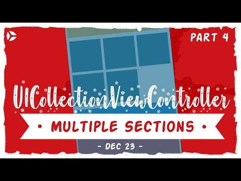 UICollectionViewController Section Programatically with CollectionKit in Xcode 10, Swift 4.2 and iOS