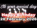 1 November 2025 Birthday Wishing Video Birthday Video Birthday Song