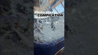 Rough seas…. Yes or no? 🛳️🌊#ocean #cruise #roughseas #cruiselife #shiplife