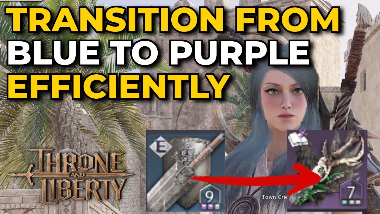 How To Easily Transition From Blue To Purple Gear - Throne and Liberty (Advanced Trait Guide)
