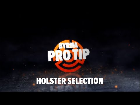 Byrna Pro Tip: Choosing the right holster