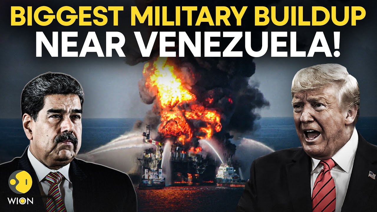 US-Venezuela LIVE: Massive US Naval Buildup Near Venezuela, 8 Warships Deployed In Caribbean Waters