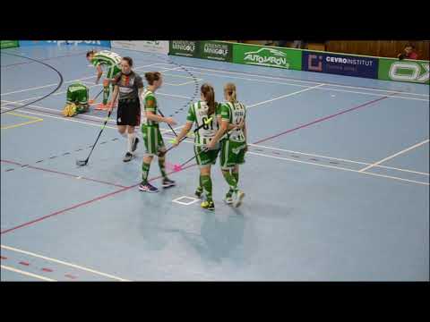 Highlights 10. kolo Extraligy žen: FbŠ Bohemians vs. FBŠ Slavia Fat Pipe Plzeň: 6:1