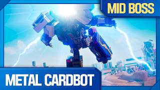 Download lagu Metal Cardbot | 🦾 Blue Cop vs Black Hook 🪝 The Great Showdown mp3