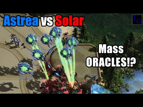 StarCraft 2: Mass ORACLES = Unbeatable Army!? (Astrea vs Solar) | SC2 Professional Match Pro Game